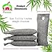 Natural Air Purifying Bags and Odor Remover - Activated Charcoal Odor Absorber - Best Shoe Charcoal Deodorizer and Odor Eliminator - 75 g (4-Pack) Activated Charcoal Bags