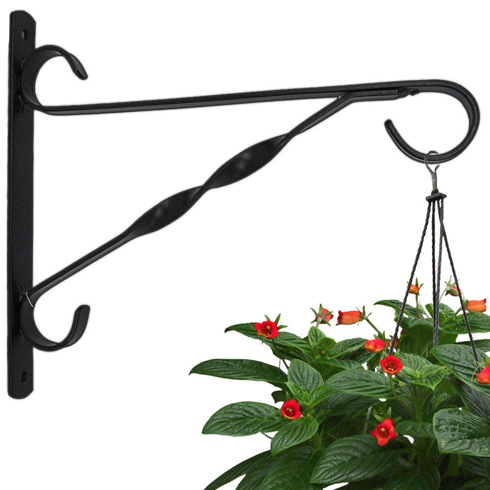 Hanging Plants Bracket Wall Planter Hook Flower Pot Bird Feeder Chime