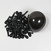 5 Inch Black Balloons 100 Pack, JOGAMS Latex Party Balloons for Birthday Party, Small Balloons for Baby Shower Wedding Anniversary Halloween Party Decorations