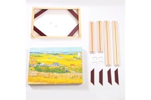Diamond Art-Painting - Wood Canvas Stretcher Bars, DIY Frame for Canvas Paintings Wooden Frame for Posters and Prints Picture