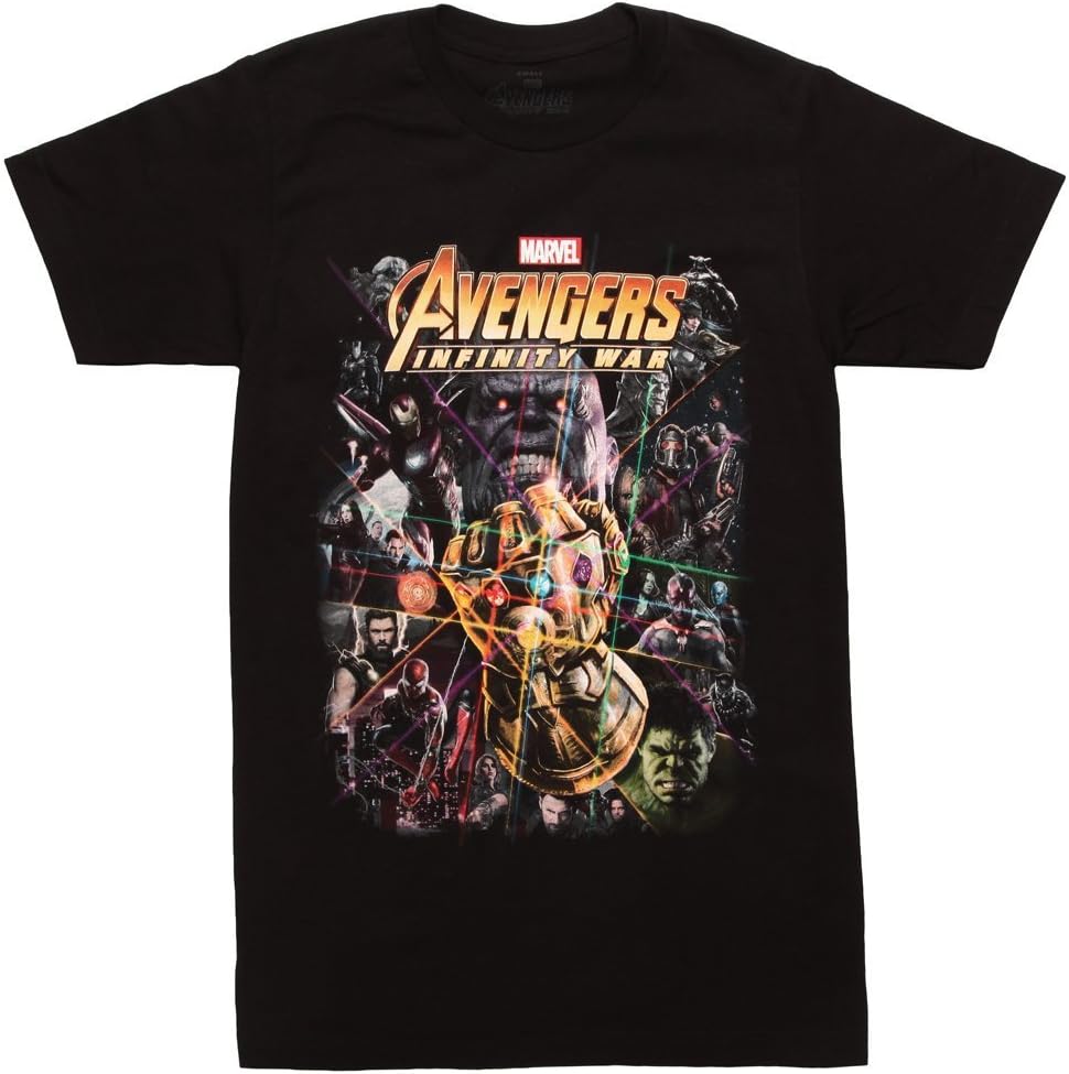 Impact MerchandisingAvengers: Infinity War Adult Fitted Jersey T-Shirt Tee