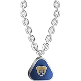 Simran International Pumas UNAM de La Liga MX Jumbo Fan Chain with Team Logo Pendant