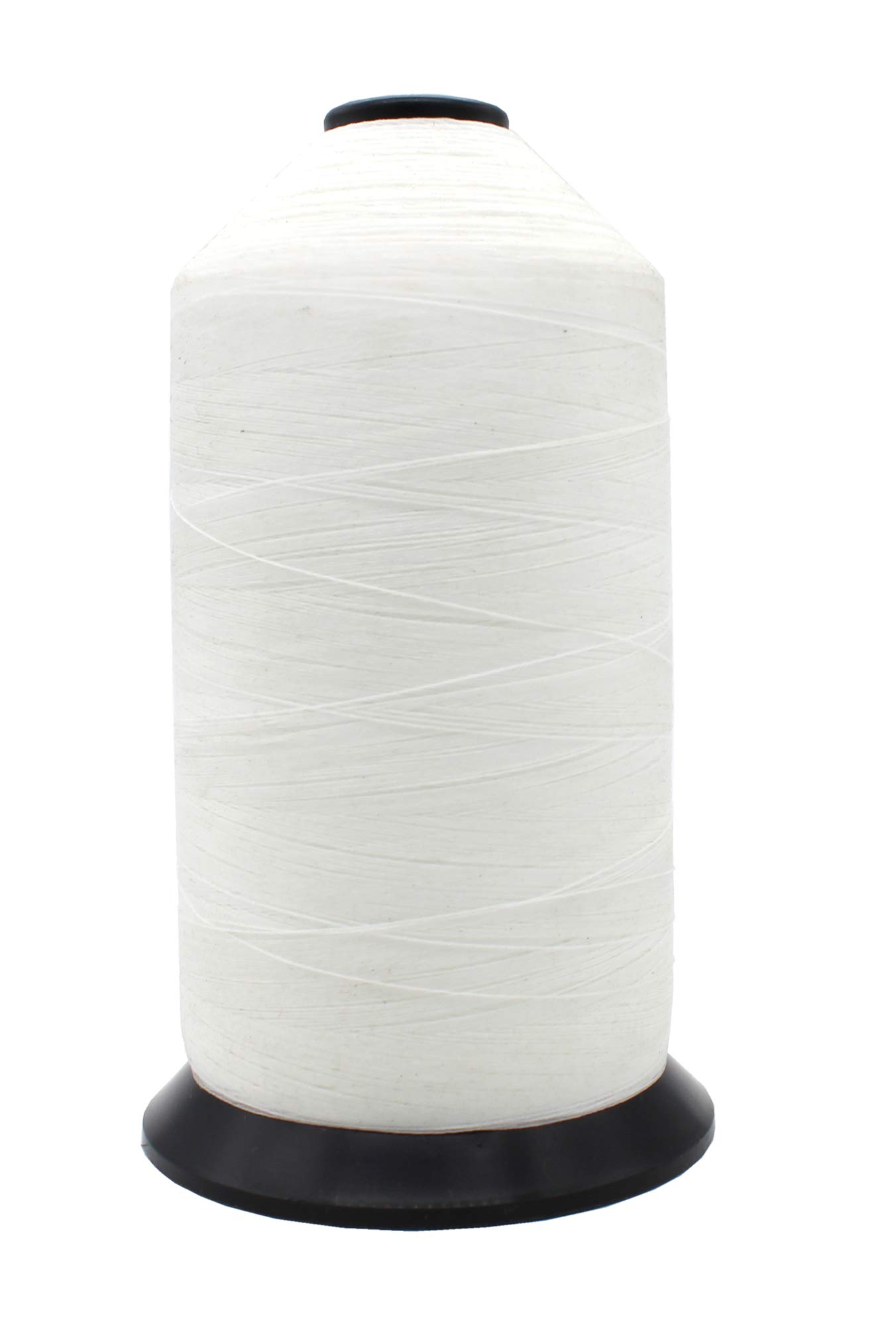 Photo 1 of American & Efird, Nylon Bonded Tex 69 Thread 5000 Yards Cone- White (1cone/Pack)