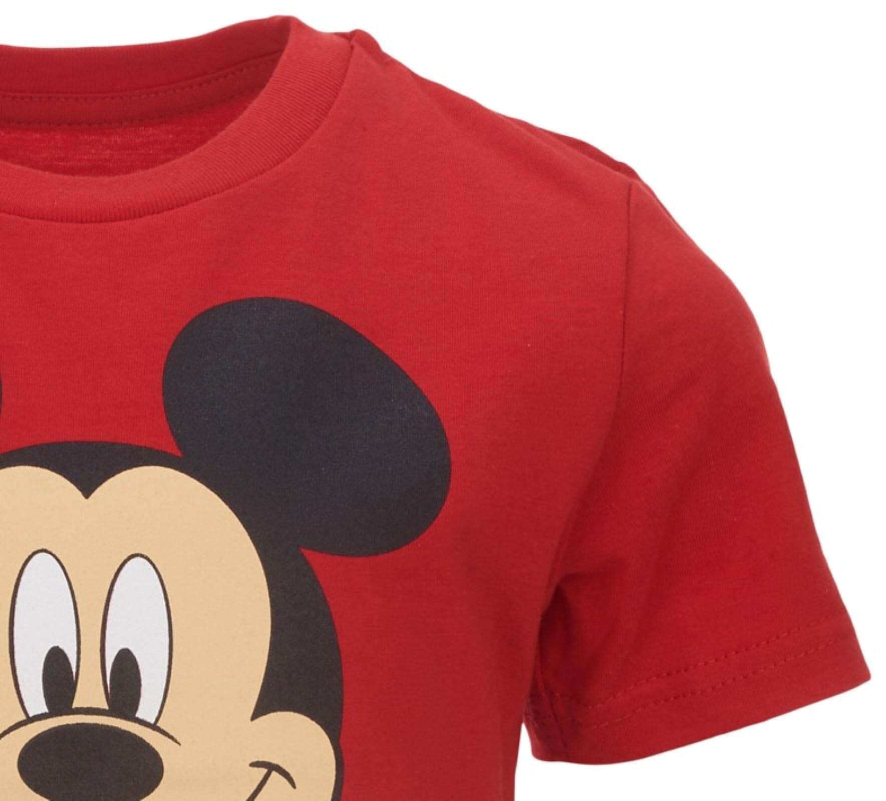 Disney Mickey Mouse 3 Pack T-Shirts Infant to Big Kid Sizes (18 Months - 18-20)