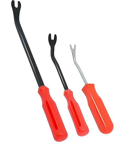 Kit De 3 Pinces Pour Retirer Les Clips Et Rivets De Voiture - Outil De Démontage Panneaux Et Garnitures