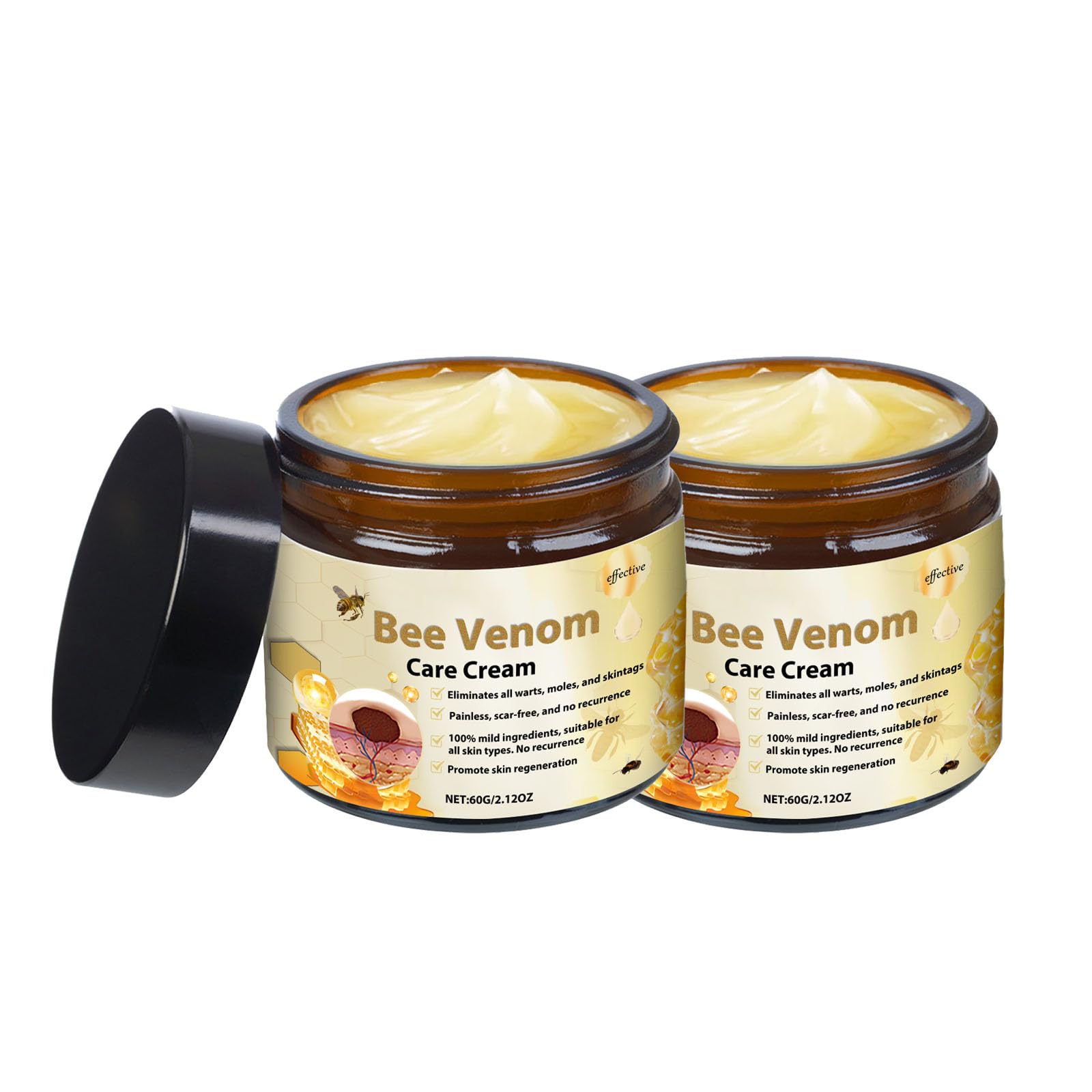 Photo 1 of 2Pcs Bee Venom Treatment Cream, Bee Venom Repair Cream for All Body Parts