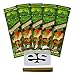 Juicy Jay Hemp Wraps Strawberry (5 Packs, 2 Wraps Per Pack) Total 10 Wraps with ES Scoop Card