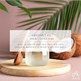 Absolute Aromas Fractionated Coconut Oil 500ml Unscented Carrier Oil view 2