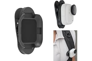 Backpack Clip for Insta360 GO Ultra, Magnetic Quick Release Mount Stand Strong Grip Clip Hat Shoulder Strap Holder for Insta 
