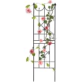SCENDOR Garden Trellis 70&rdquo; x 20&rdquo; for Climbing Plants 6FT Metal Iron Wire Vine Flower Trellises for Outdoor Climbing Plants Support