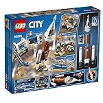 61IjGreNHzL. SS150 LEGO-City-Space-Deep-Space-Rocket-and-Launch-Control-60228-Model-Rocket-Building-Kit-with-Toy-Monorail-Control-Tower-and-Astronaut-Minifigures-Fun-STEM-Toy-for-Creative-Play-837-Pieces