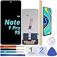 PDTEK LCD Screen Replacement Touch Display Digitizer Assembly for Xiaomi Redmi Note 9s | Xiaomi Redmi Note 9 Pro (Black)
