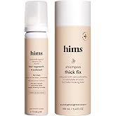 hims Thick Fix Shampoo &amp; 5% Minoxidil Foam Solution Set, Eucalyptus Grove | Saw Palmetto and 5% Minoxidil Foam Solution, Hair Strengthening and Thickening, Paraben-Free, Sulfate-Free, and Vegan
