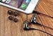 Headphone/earphone, Wietus 3.5mm Stereo In-ear Noise-isolating Headphones with Mic+ Portable Mini Round Hard Storage Case Bag,Round cable, Compatible for iPhones, iPods and iPads, Android Devices, mp3 players, CD players and more