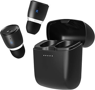 Cambridge Audio Melomania 1+ Earbuds, True Wireless Bluetooth 5.0, Hi-Fi Sound, in-Ear Stereo Earphones for iPhone and for Android, with Portable Charging Case (Black)