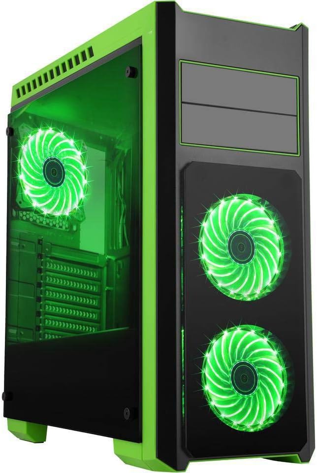 Desktop Gaming Computer PC Intel 4-Core 3.5GHz Processor, GTX 1050 2GB Graphic, 16GB DDR4, SSD, Win 10 WiFi