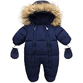Tumaron Baby Girl Winter Snowsuit Toddler Jacket Clothes For Boy Infant Jumpsuit Hoodied