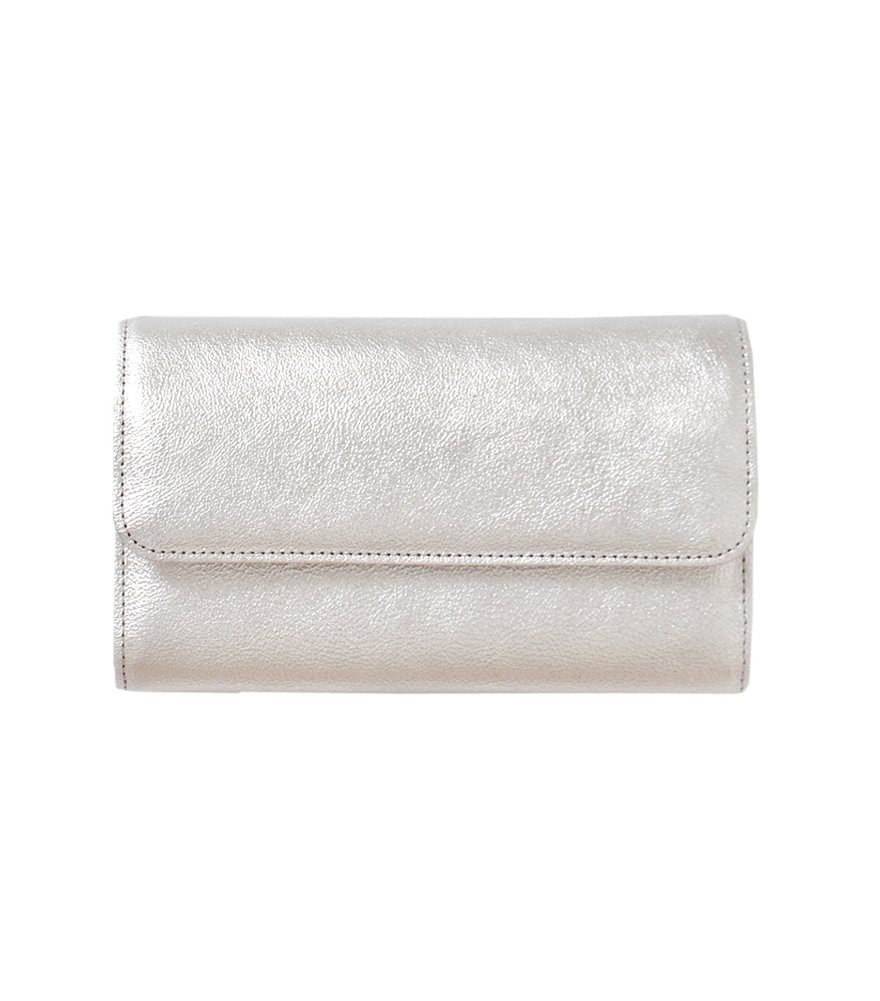 肌触りがいい スティッチアンドソー Stitchandsew カウレザーロングウォレット Fw100 101 B01dej5fwg One Size シルバー シルバー One Size Seminario Ekosbrasil Org