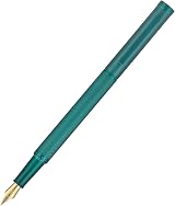 Hongdian erofa Dark Green Forest Bent Nib Fountain Pen with Converter Gift Box view 5