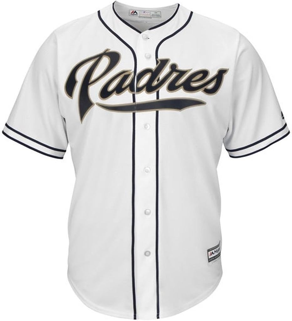 Majestic San Diego Padres MLB Cool Base Replica Mens White