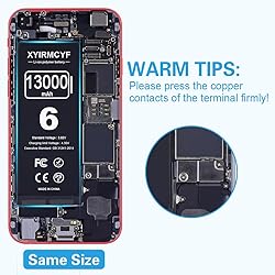 XYIRMCYF 13000mAh Super Capacity Battery Compatible
