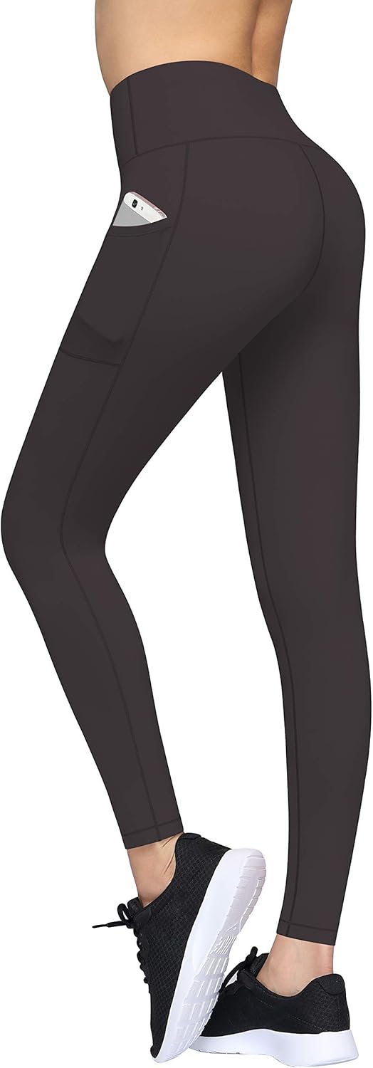 Fengbay High Waist Yoga Pants with Pockets, Yoga Pants for Women Tummy Control Yoga Leggings 4 Way Stretch Workout Pants: Clothing