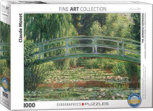 EuroGraphics The Japanese Footbridge by Claude Monet (1000 Piece) Puzzle