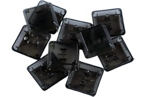 Translucent Black Keycaps for G813 G815 G913 Mechanical Keyboards Enhances Color Lighting1U Standard 10/20PCS Gaming Keyboard