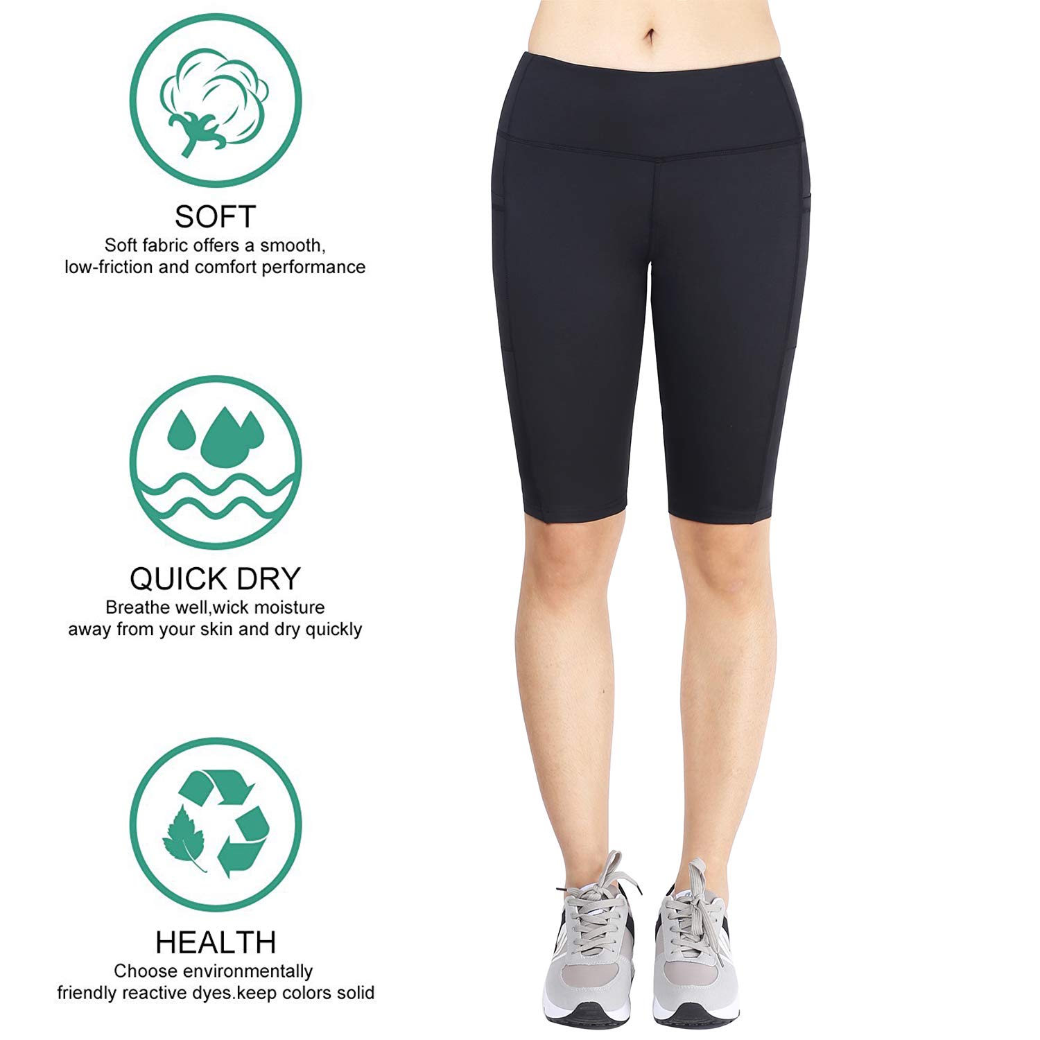 Download Clothing Zinmore Womens Running Cycling Shorts Exercise ...