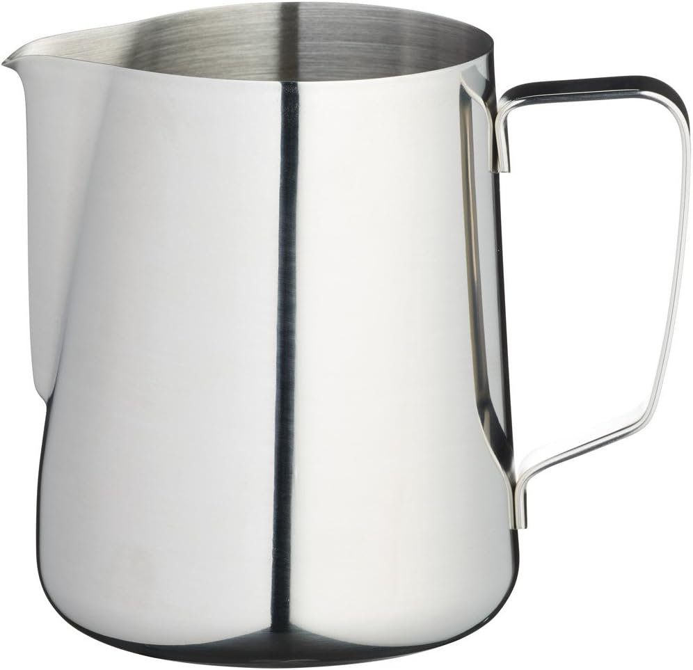KitchenCraft Le'Xpress Medium Stainless Steel Milk Jug / Frothing Jug