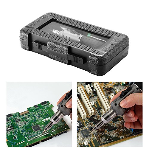 Powstro Butane Soldering Iron,Adjustable Flame, 10 in 1 Professional Gas Soldering Iron Self-igniting Torch Kit Suitable for Repair Jewelry Making Brazing Model Building Circuit Boards - Thumbnail 5