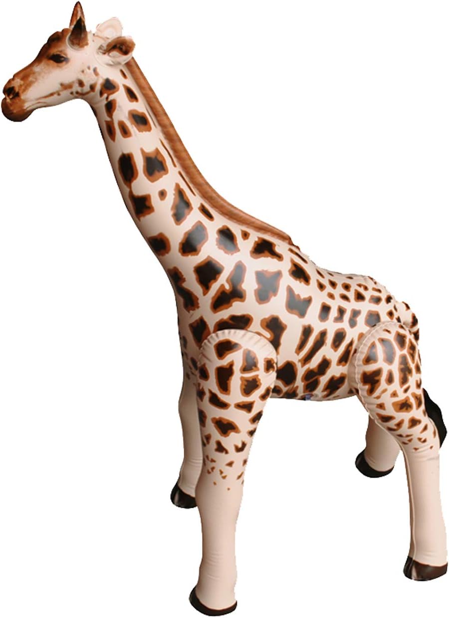Jet Creations 228246 11"L x 9"W x 2"H Plastic Inflatable Giraffe