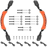 HLOGREE Kayak Handles 2/4 Pack,Kayak Carry Handle with Rivets,Kayak Replacement Handles,Kayak Handles for Emotion/Pelican/Hobie/Lifetime/sit on top/Ocean/Wilderness Accessories,Kayak Parts