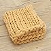 Play Tailor Chunky Knit Blanket for Newborn Photography Props Baby Photo Backdrop Rugs Newborn Basket Filler (19.7