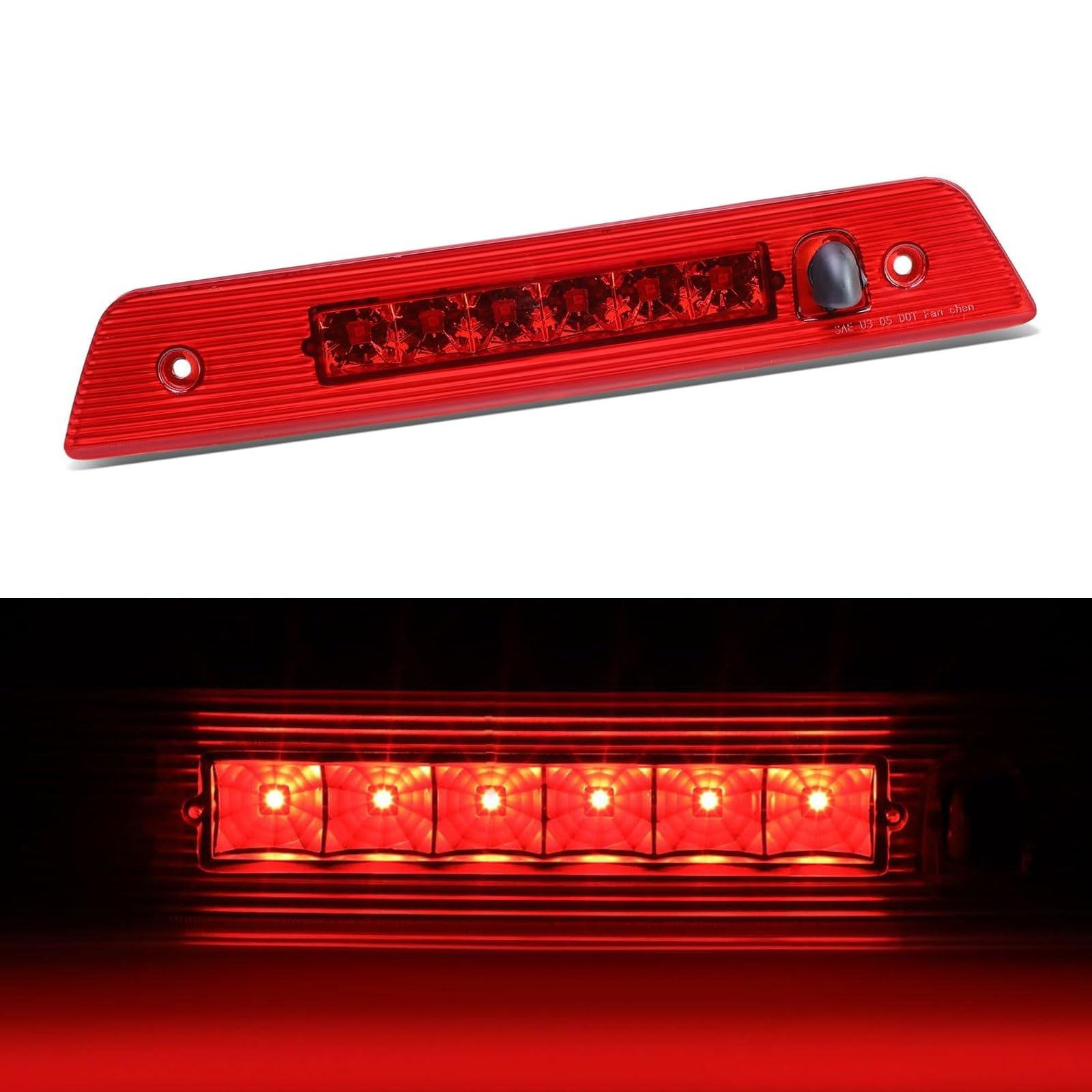 Cxdar Third 3rd Brake Light LED for 2005-2010 Jeep