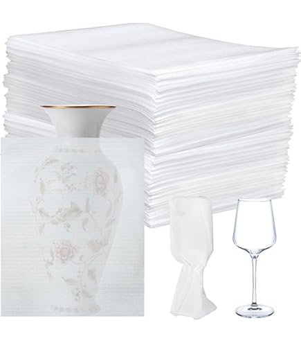 Lot De 100 Pochettes Mousse Protection Vaisselle 30x30 Cm - Emballage Déménagement