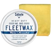 Collinite 885 Heavy Duty Fleetwax Paste and Towel Combo