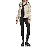 KARL LAGERFELD Women's Chevron Quilted Short Puffer