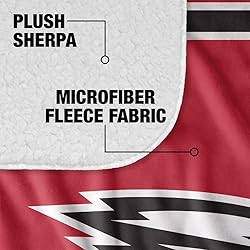 Polk State College Primary Logo Stripes Sherpa