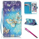 iPhone 6S Case, iPhone 6 Wallet Case, Firefish [Card Slots] [Kickstand] Flip Folio Wallet Case Synthetic Leather Shell Scratch Resistant Protective Cover for Apple iPhone 6/6S 4.7