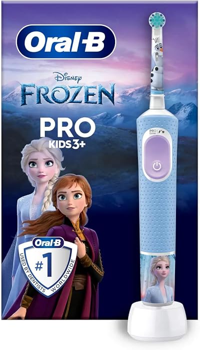 Oral-B Pro Kids Disney Frozen Electric Toothbrush 3+ Soft Bristles