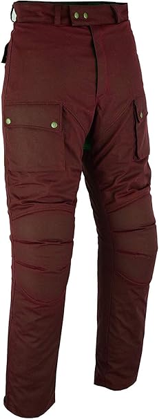 waxed cotton motorcycle pants