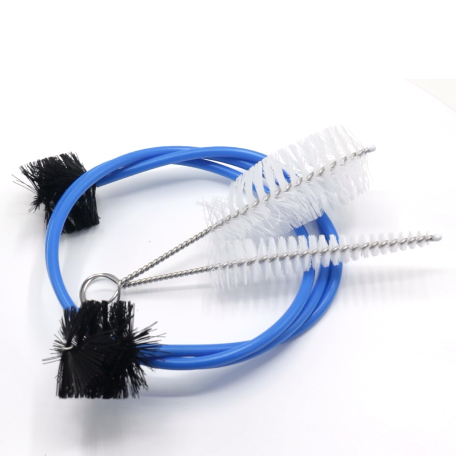 Photo 1 of **PARTIAL SET**Cheerock 3-Piece Trumpet Cleaning Kit, Trombone Cleaning Kit including Mouthpiece Brush Valve Brush Flexible Brush, Maintenance Care Accessory for Trumpet Mouthpiece