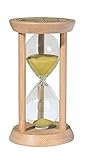 SuLiao Wooden Sand Timer 15 Minute Hourglass, Wood