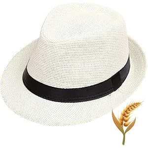 Children’s Summer Fedora Hat — A Lightweight, Wide-Brimmed Straw Sun Hat Designed for Comfort and Versatile Casual Wear