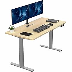 VIVO Electric 55 x 28 in Standing Desk, Memory