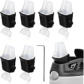 PEUTIER 3pcs Lid Spout Replacement for Contigo, BPA-Free Lid Parts Replacement with Wrench Soft Silicone Mouthpiece Newest Water Bottle Accessories Compatible with Contigo Aubrey Kids 14oz 20oz