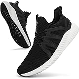 Mens Slip On Walking Shoes Non Slip Running Shoes Mesh Breathable Workout Shoes Lightweight Sneakers - View #11