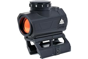 AT3 Tactical Alpha 2 MOA Red Dot Sight with Shake Awake - Absolute and Lower 1/3 Cowitness Mounts