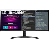LG 34WN750-B - Monitor UltraWide Plano, Panel IPS 3440x1440, 219, 300nit, 10001, sRGB>99%, diag. 86.72cm, entr. HDMIx2…